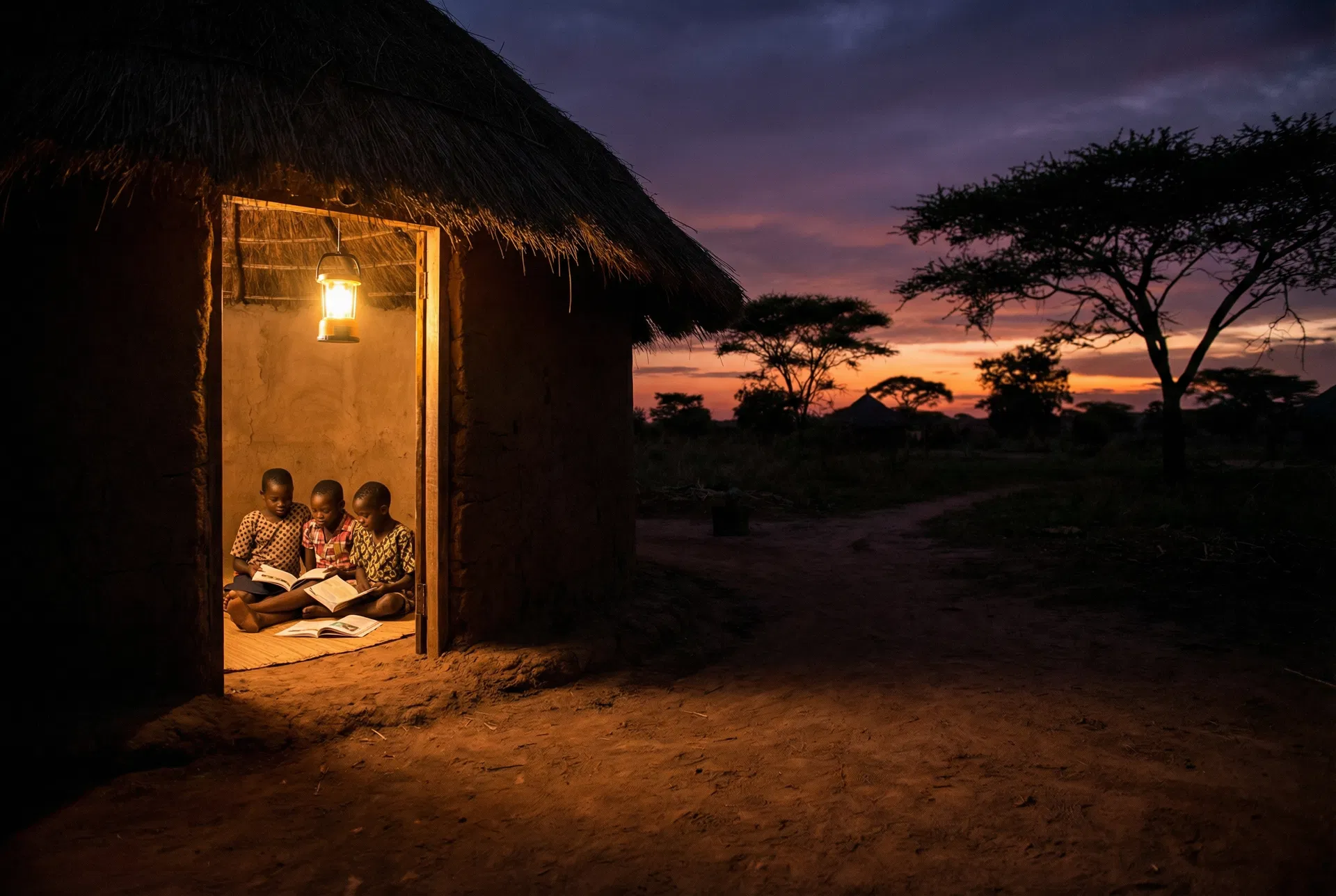 アフリカの村に光を灯した、一本のソーラーランタン。——ある少額投資が起こした奇跡