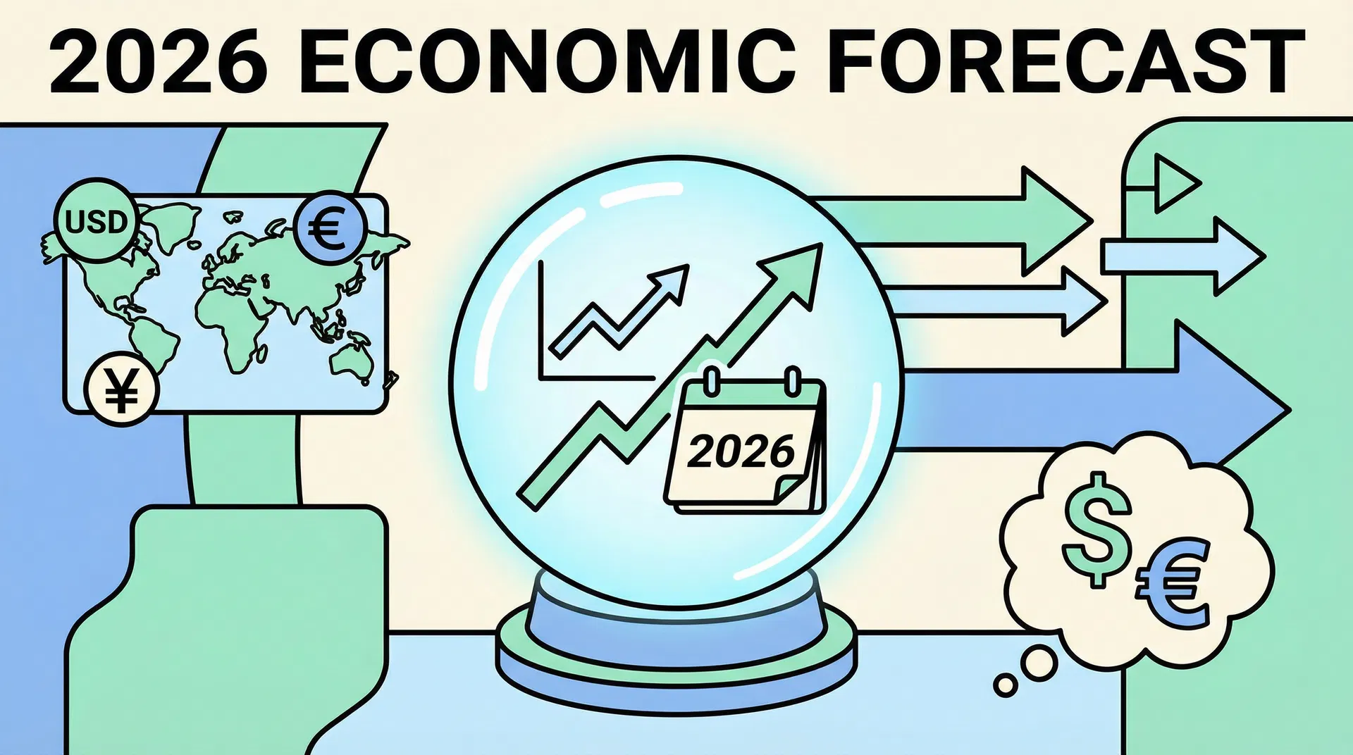 経済ニュース深掘り：2026年の主要通貨トレンド予測