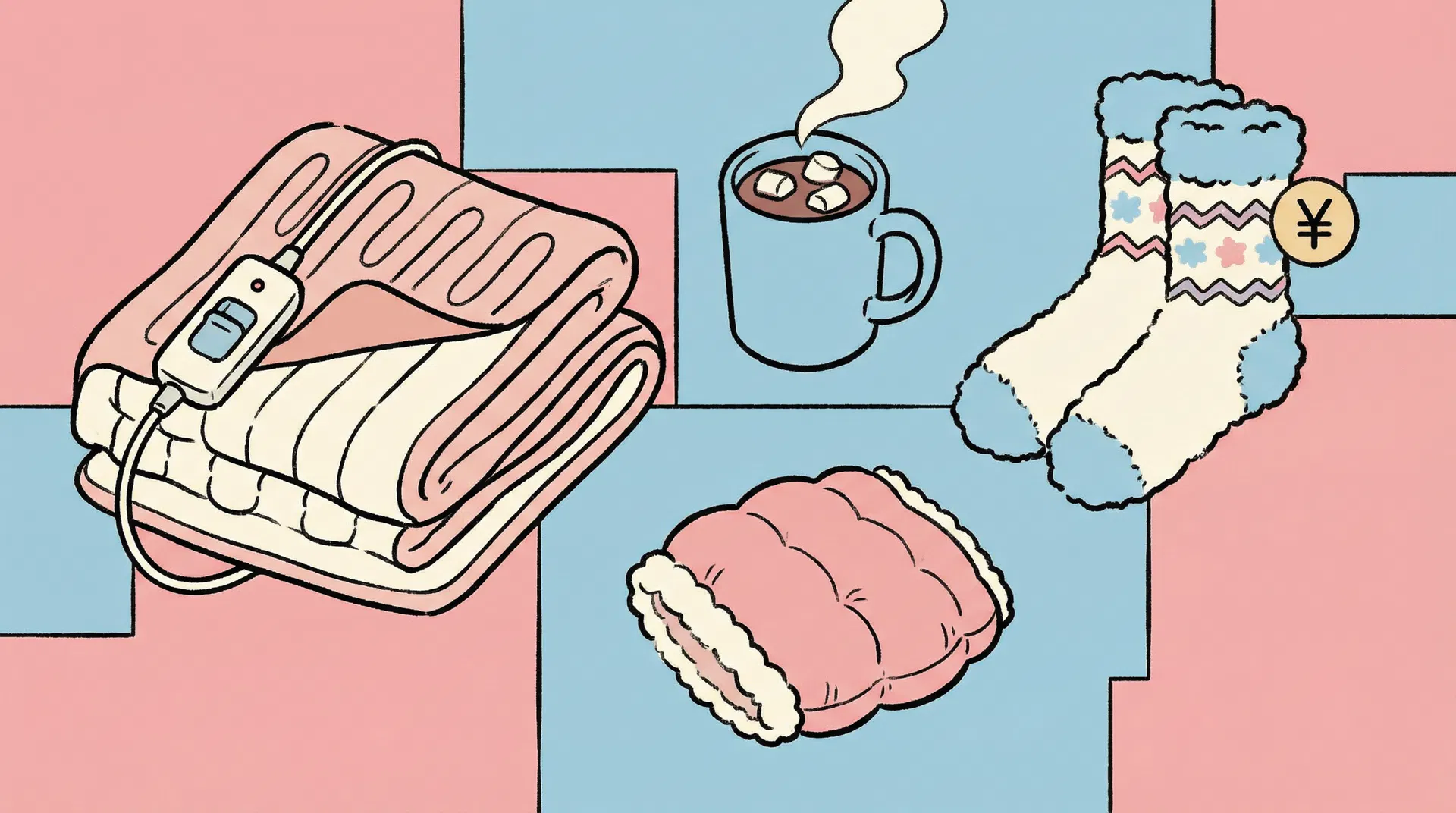 今月の配当ギャラリー：冬に向けたあったかグッズ特集