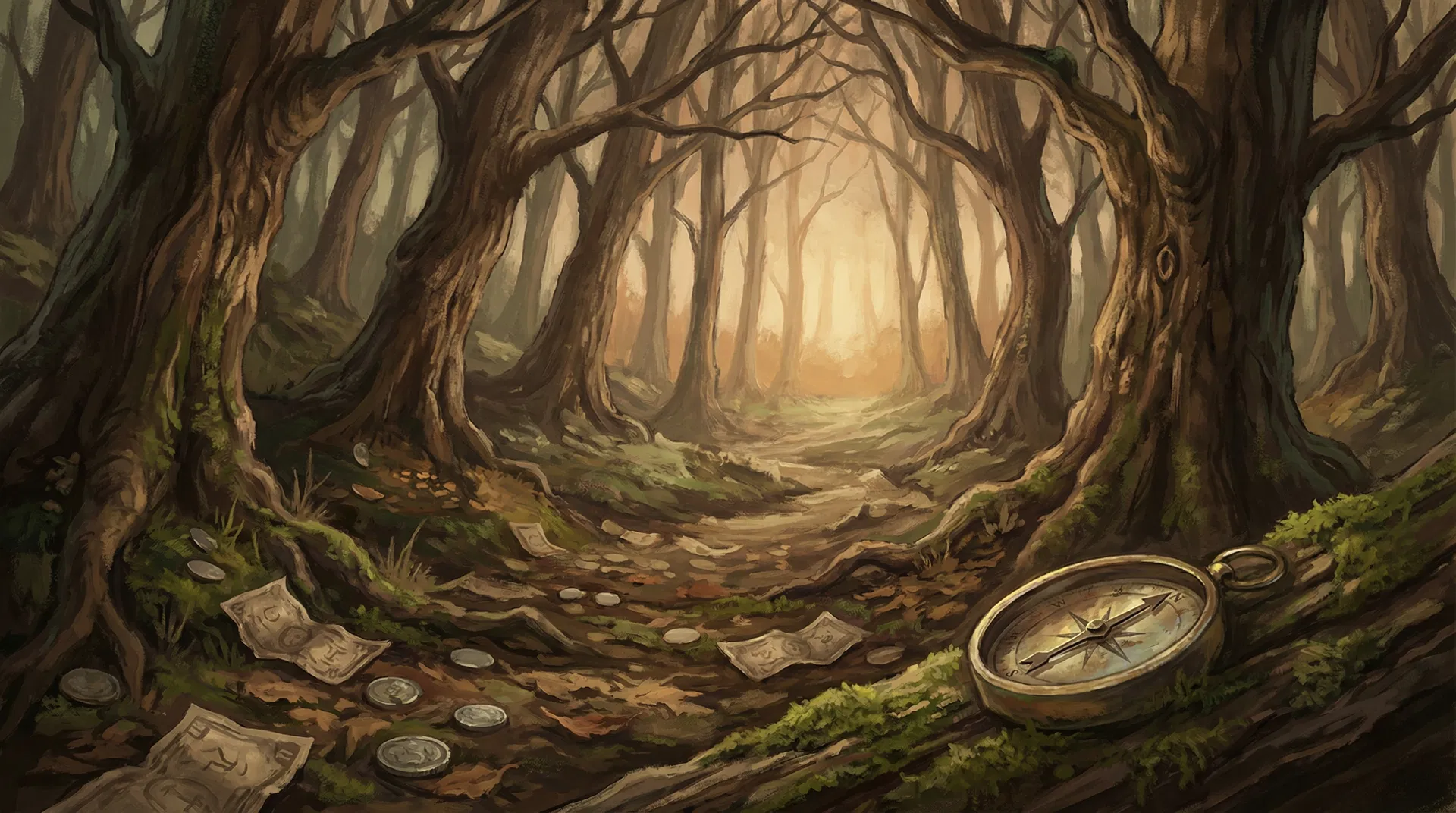 銀行預金だけじゃダメ?インフレの森で迷わないための、お金のコンパス。