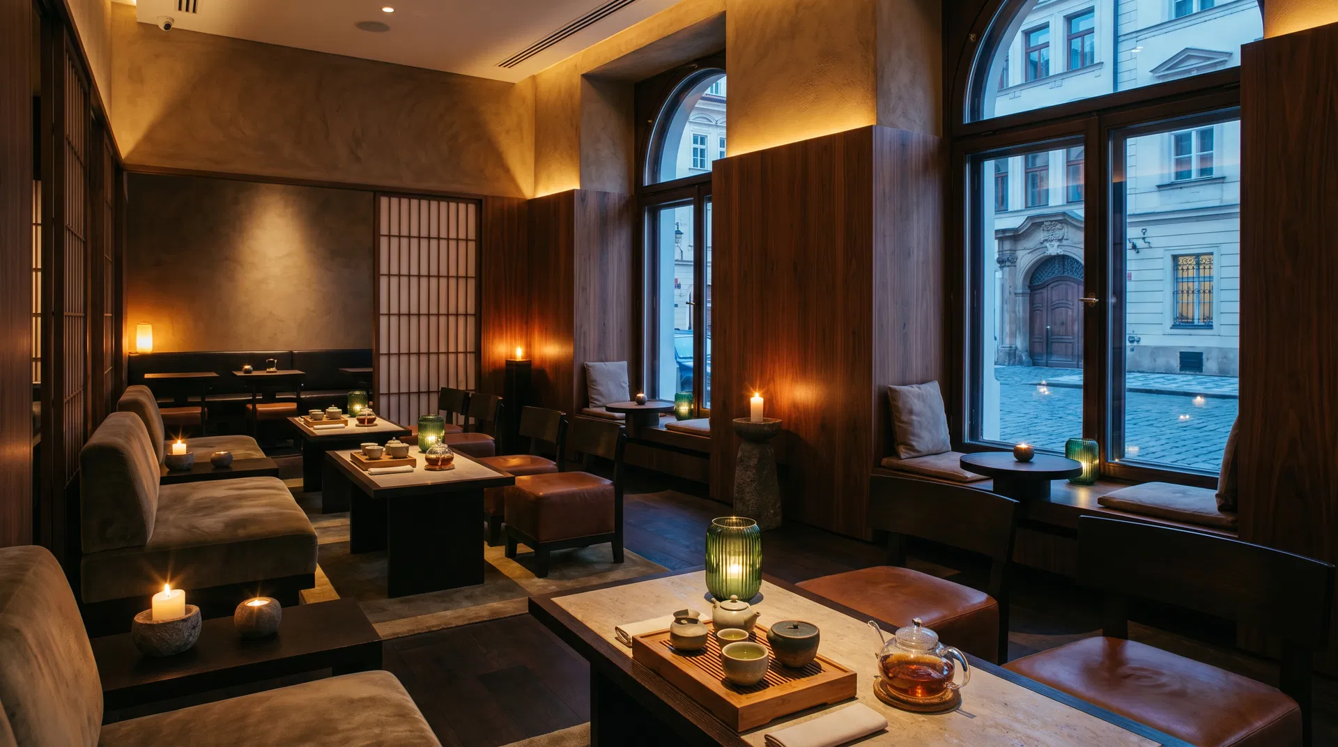 Výběr čajů a dárků TANTUM Teashop