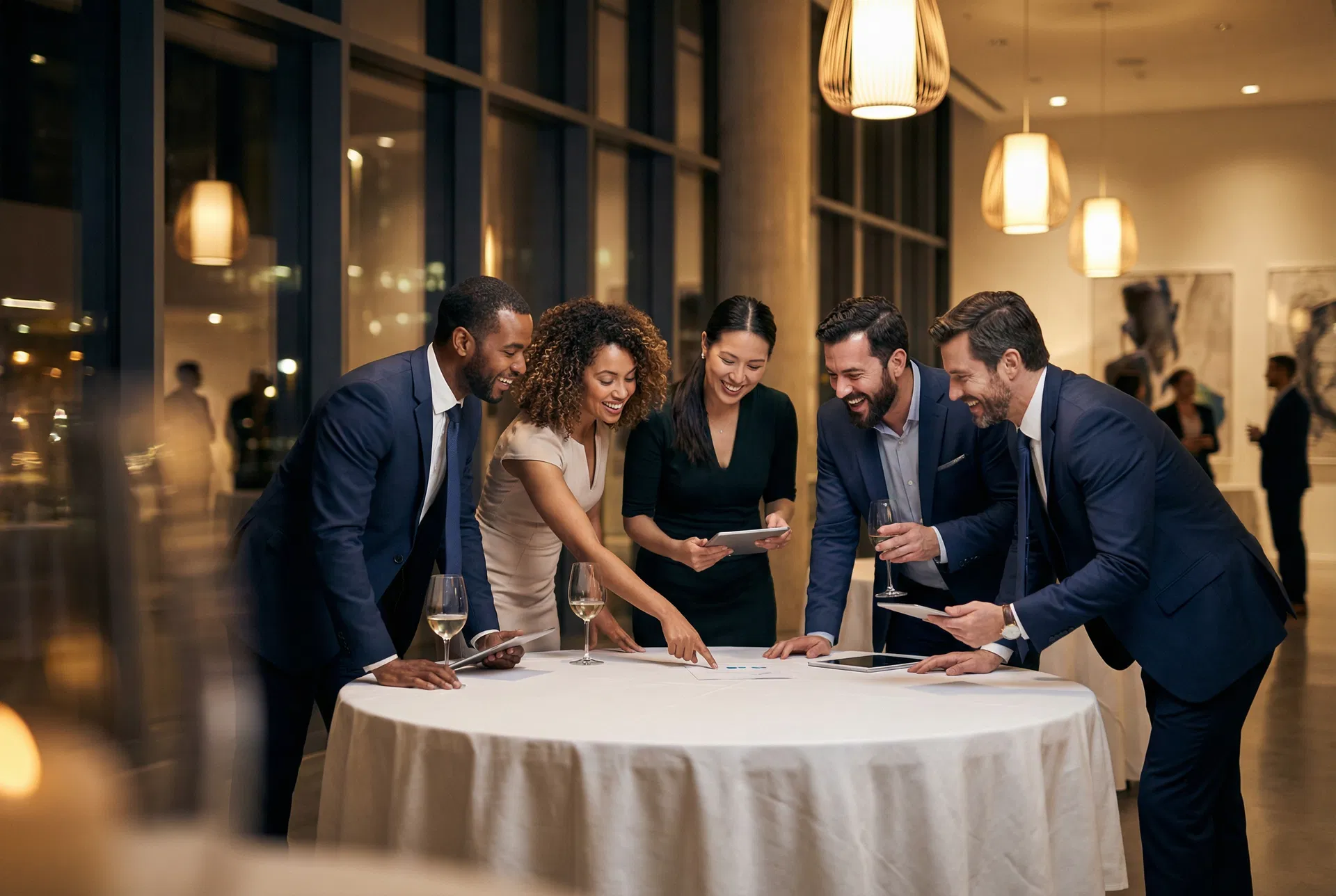 Founder and investor dinners