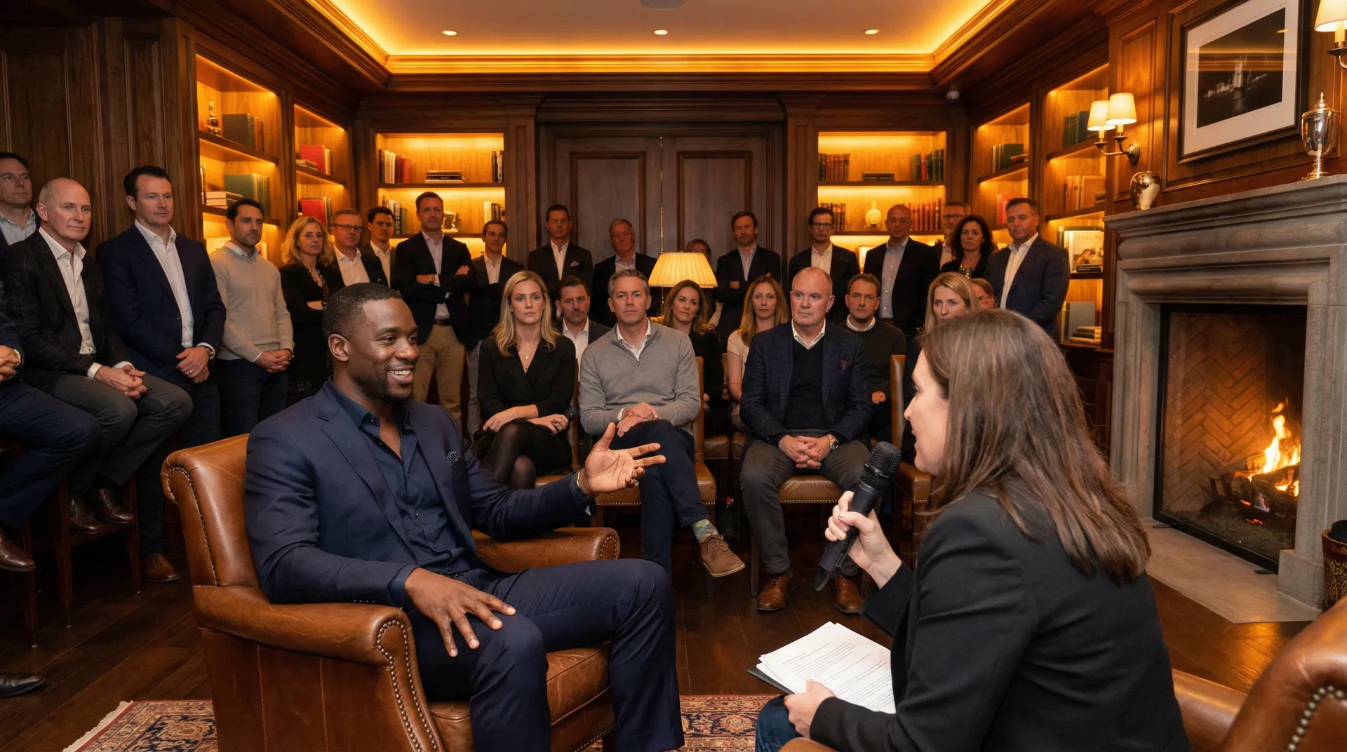 Fireside chat with investors