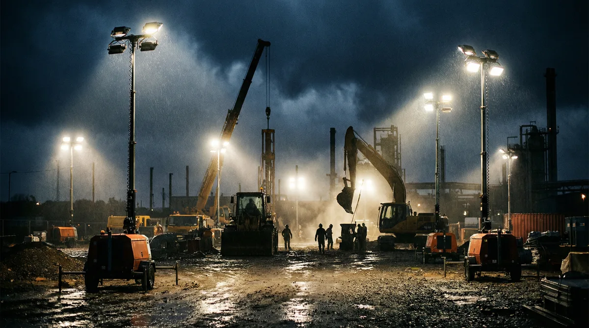 Lighting Mast Rental