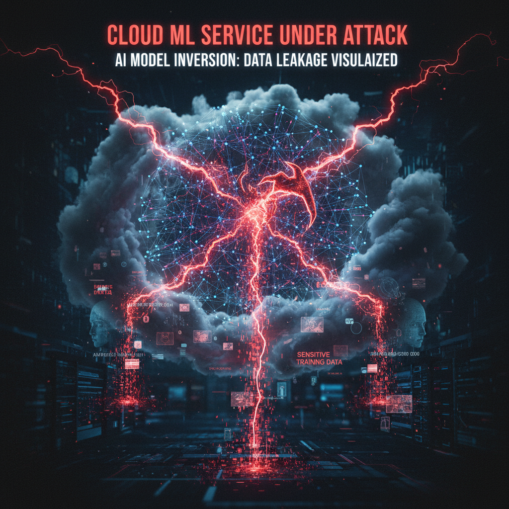 AI Model Inversion Attacks: Extracting Training Data from Cloud ML Services