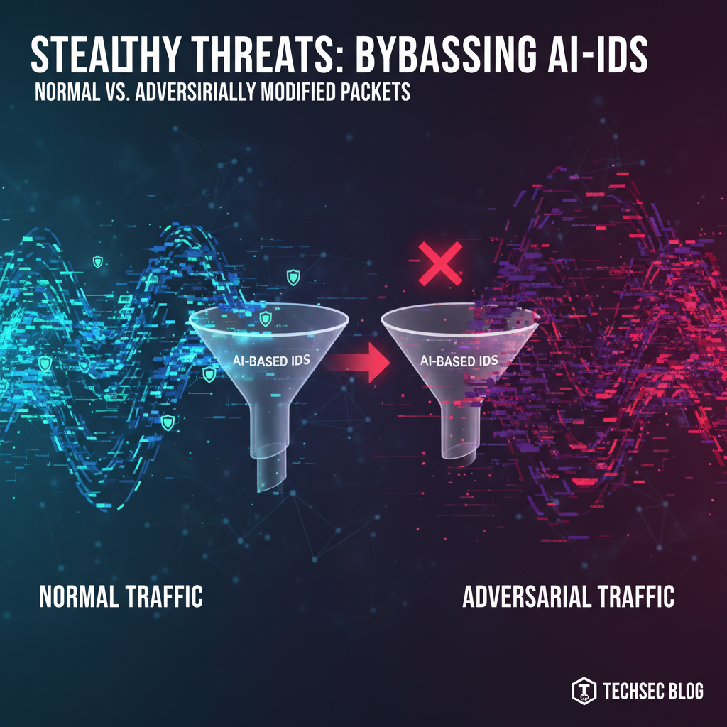 AI Network Intrusion Detection Bypass: Adversarial ML & Traffic Obfuscation