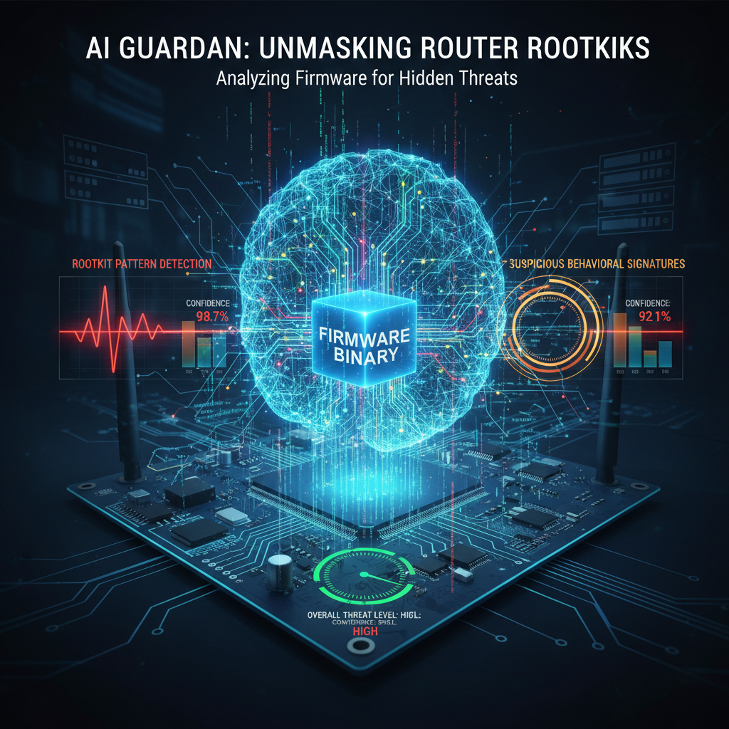 AI-Powered Firmware Rootkit Detection for Network Devices
