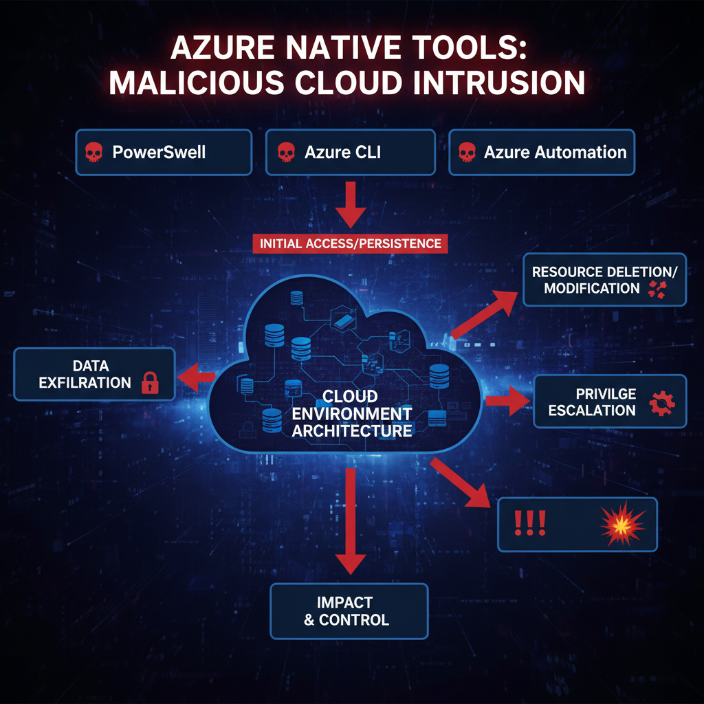 Azure Living Off the Land Techniques: Native Tool Abuse in Cloud Environments