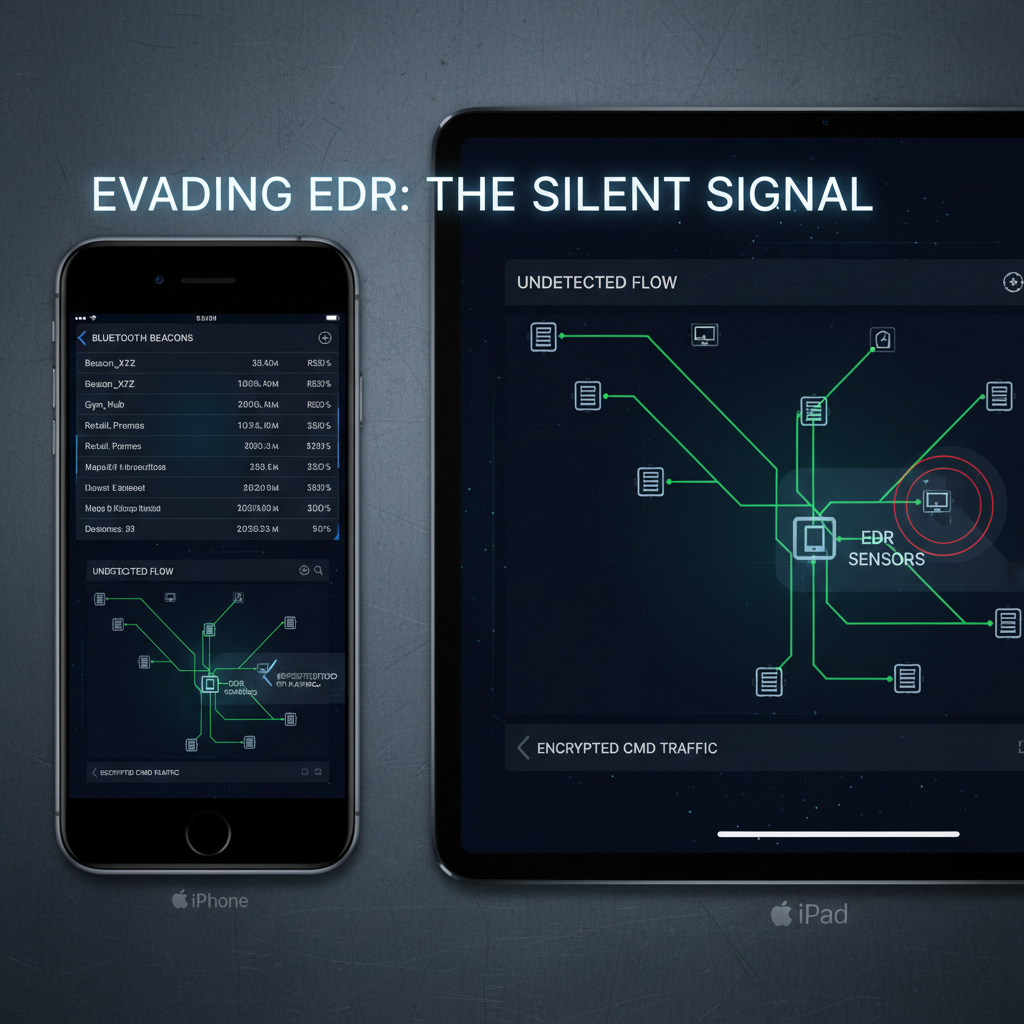 Bluetooth EDR Evasion: Covert C2 Channels in Apple Ecosystems