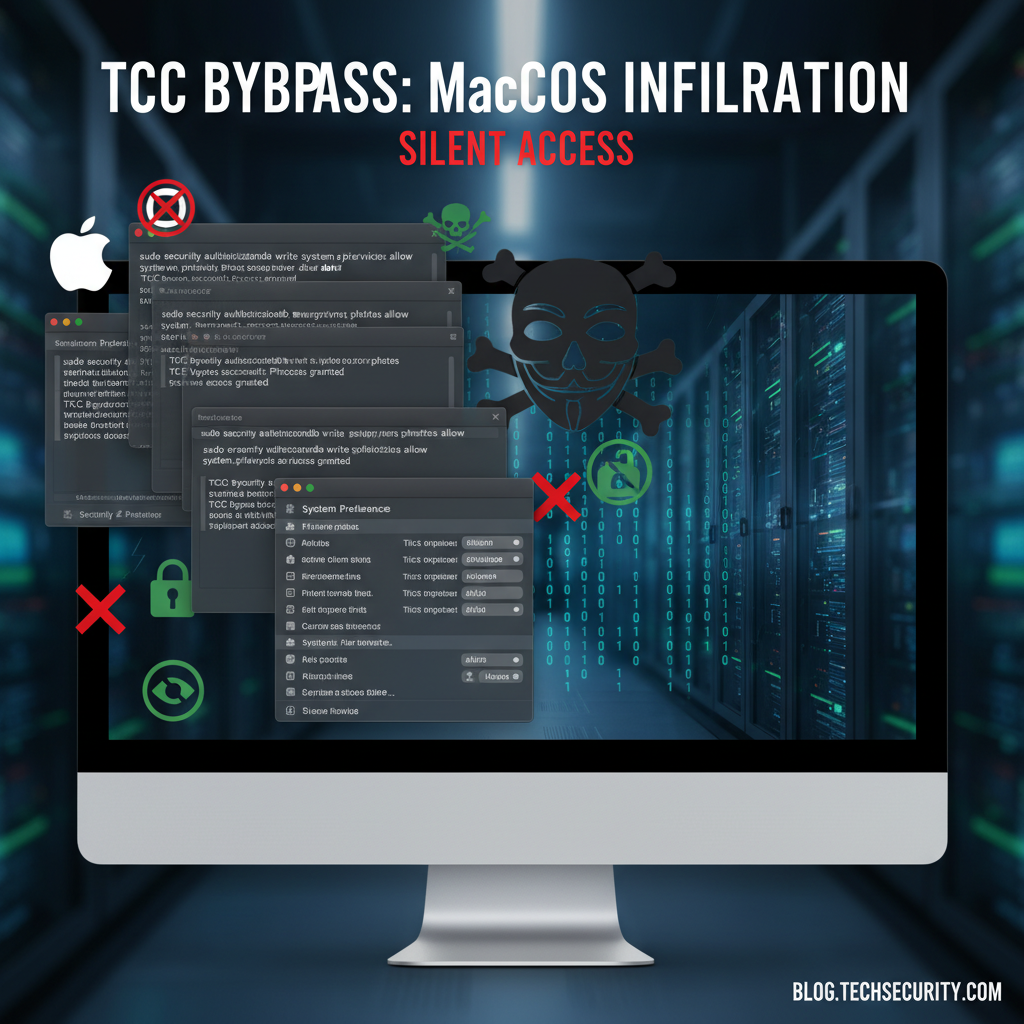 Bypassing macOS TCC Framework for EDR Evasion