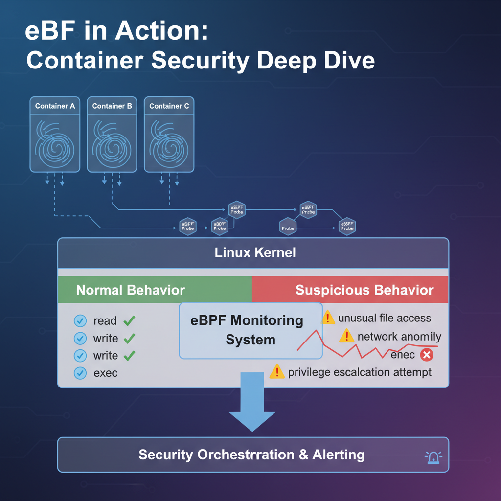 eBPF Container Escape Detection in Kubernetes Environments