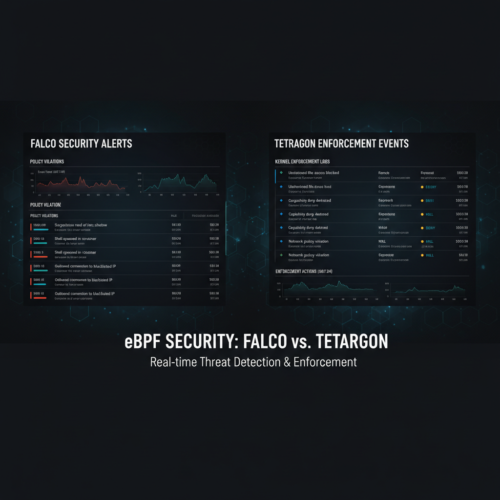 eBPF Runtime Security Tools: Falco vs Cilium Tetragon Comparison