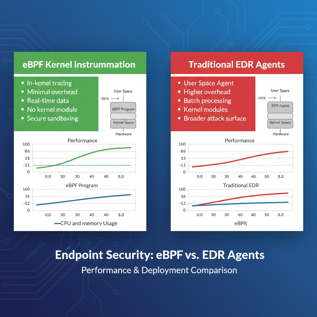 eBPF vs Traditional EDR: Performance & Visibility Analysis