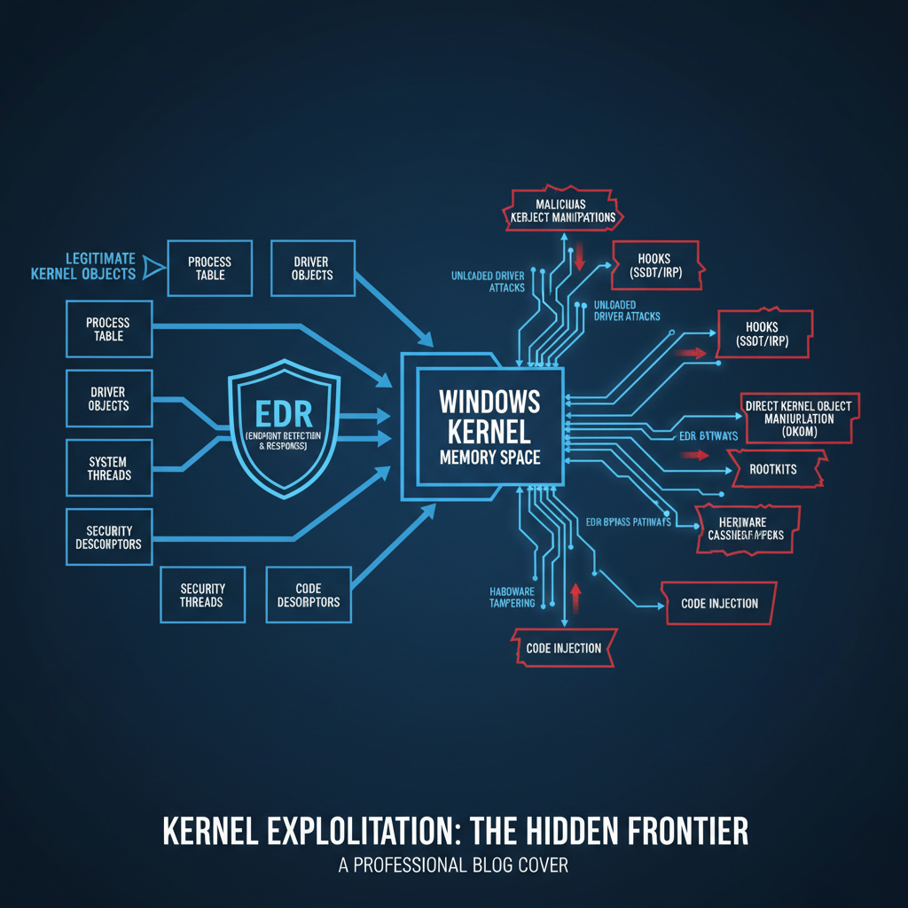 EDR Bypass Kernel Object Manipulation: Advanced Adversary Techniques