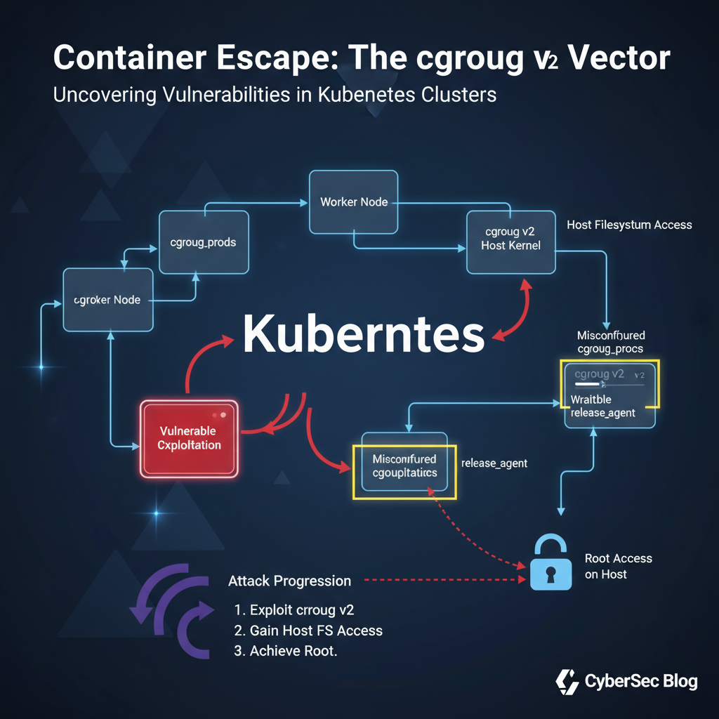Exploiting cgroup v2 Container Escape in Kubernetes