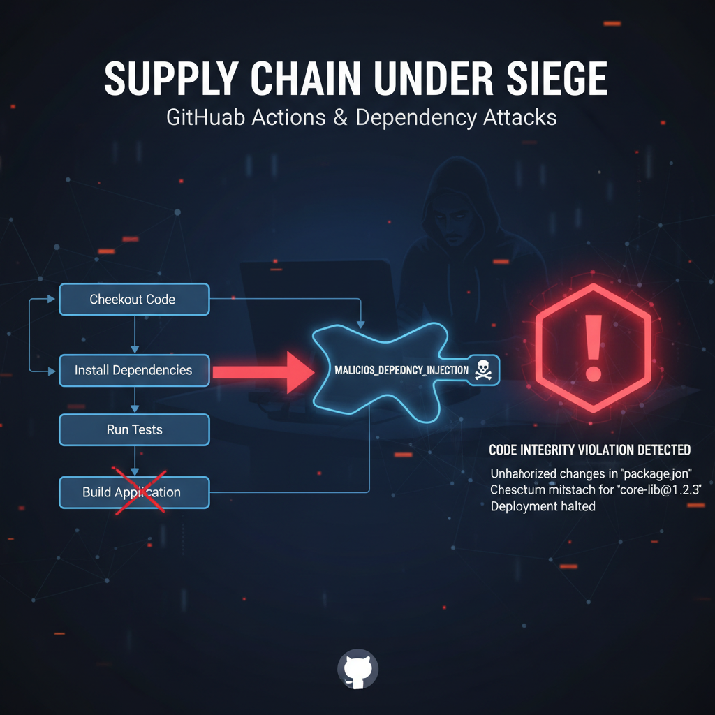 GitHub Actions Supply Chain Attacks: Dependency Confusion Explained