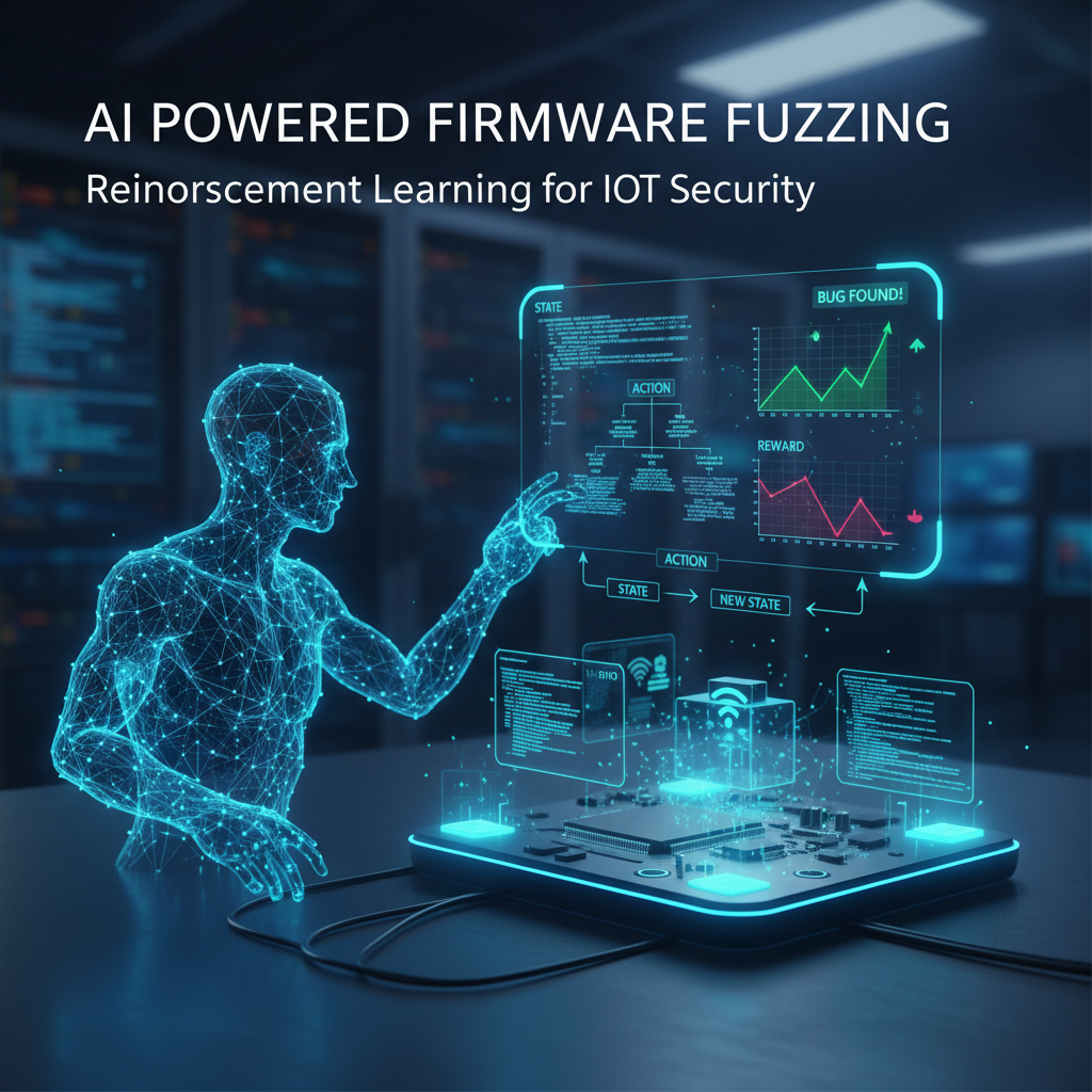 Reinforcement Learning Firmware Fuzzing IoT Security