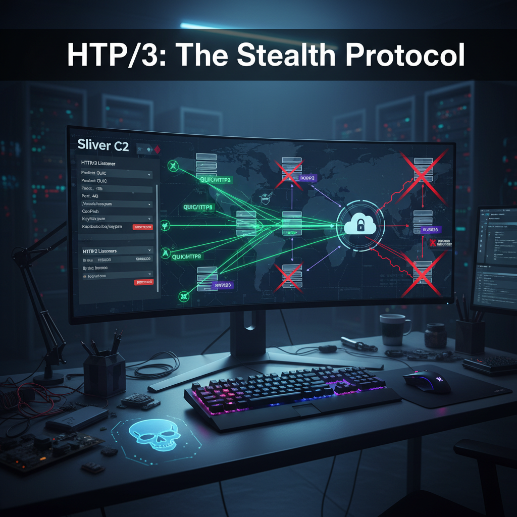 Sliver C2 HTTP/3 Beaconing Tutorial: Advanced Evasion Techniques
