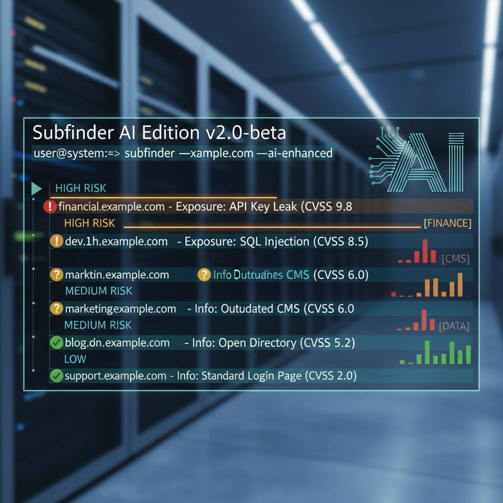 Subfinder AI Subdomain Enumeration Tool: Next-Gen Reconnaissance