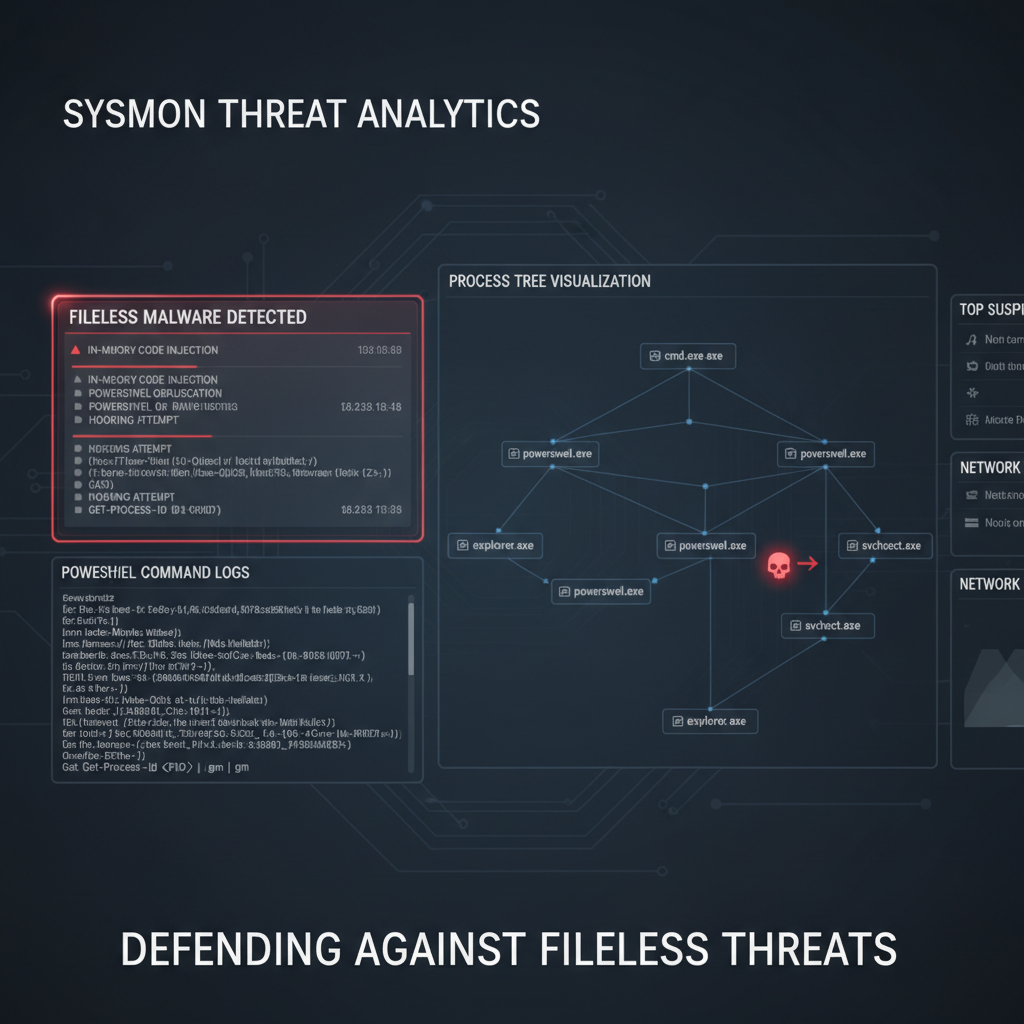 Sysmon Fileless Malware Detection: Complete Guide