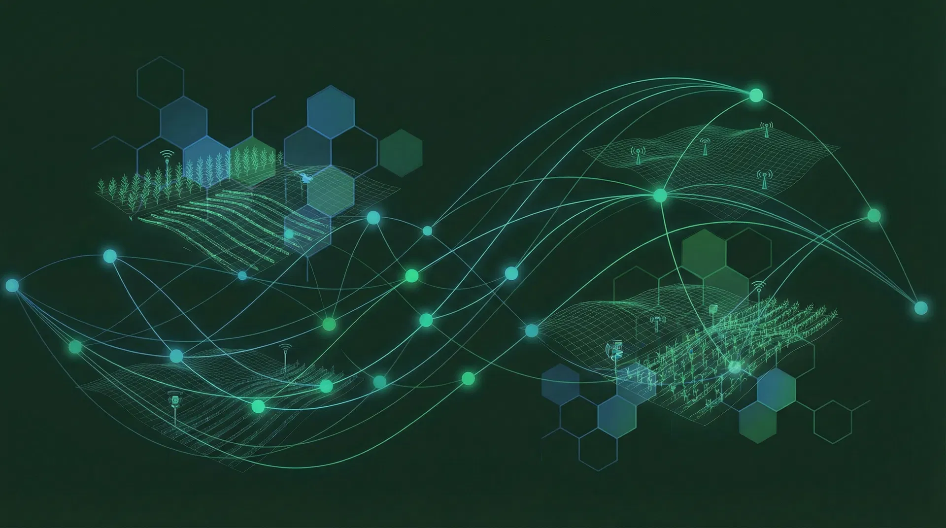 Carbon credit technology visualization