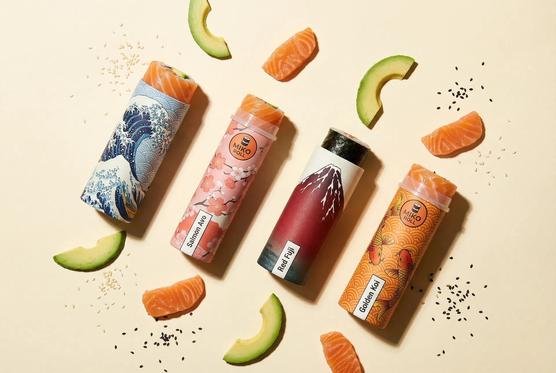 Miko Roll Push Pop Collection