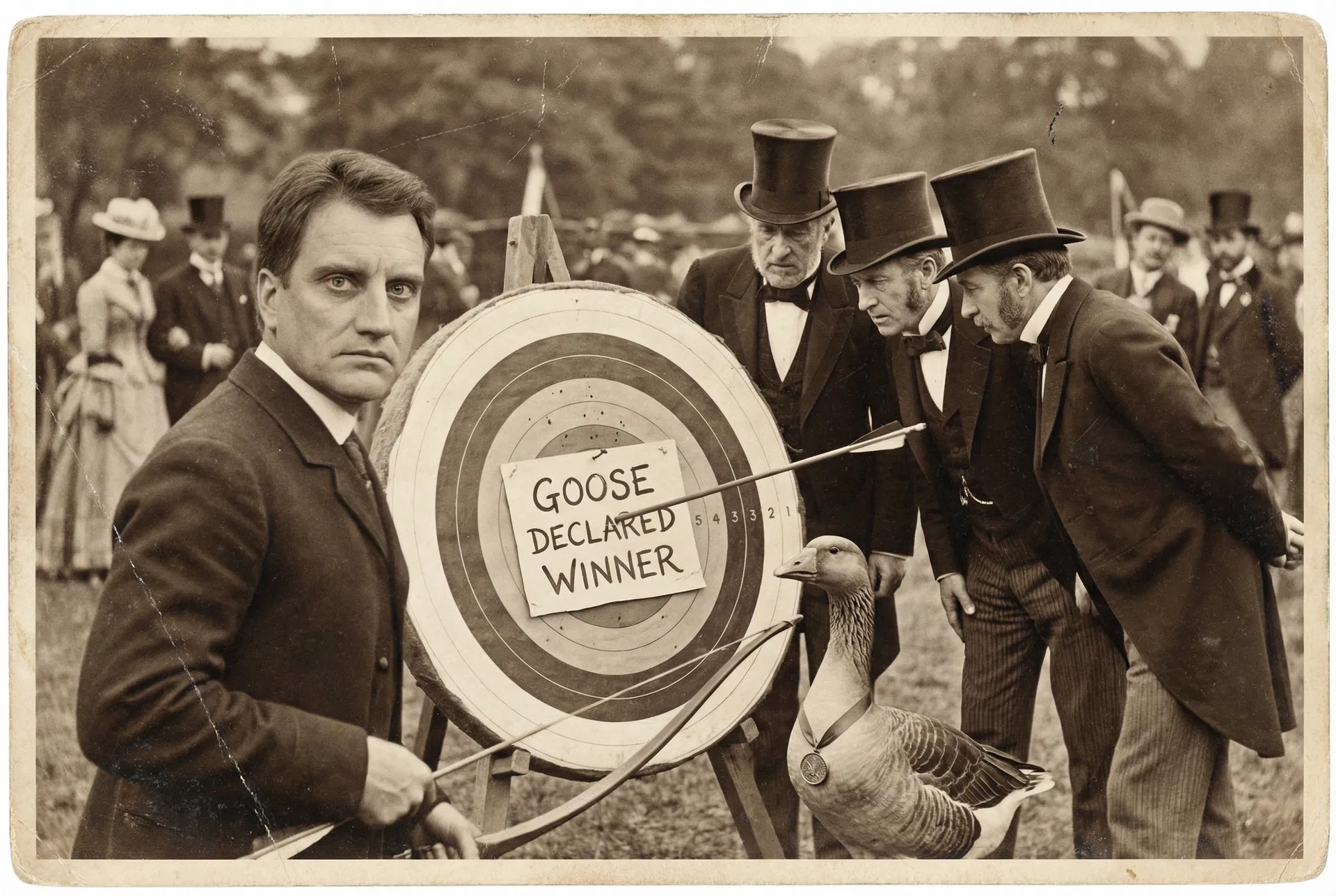 The Goose Declared Winner