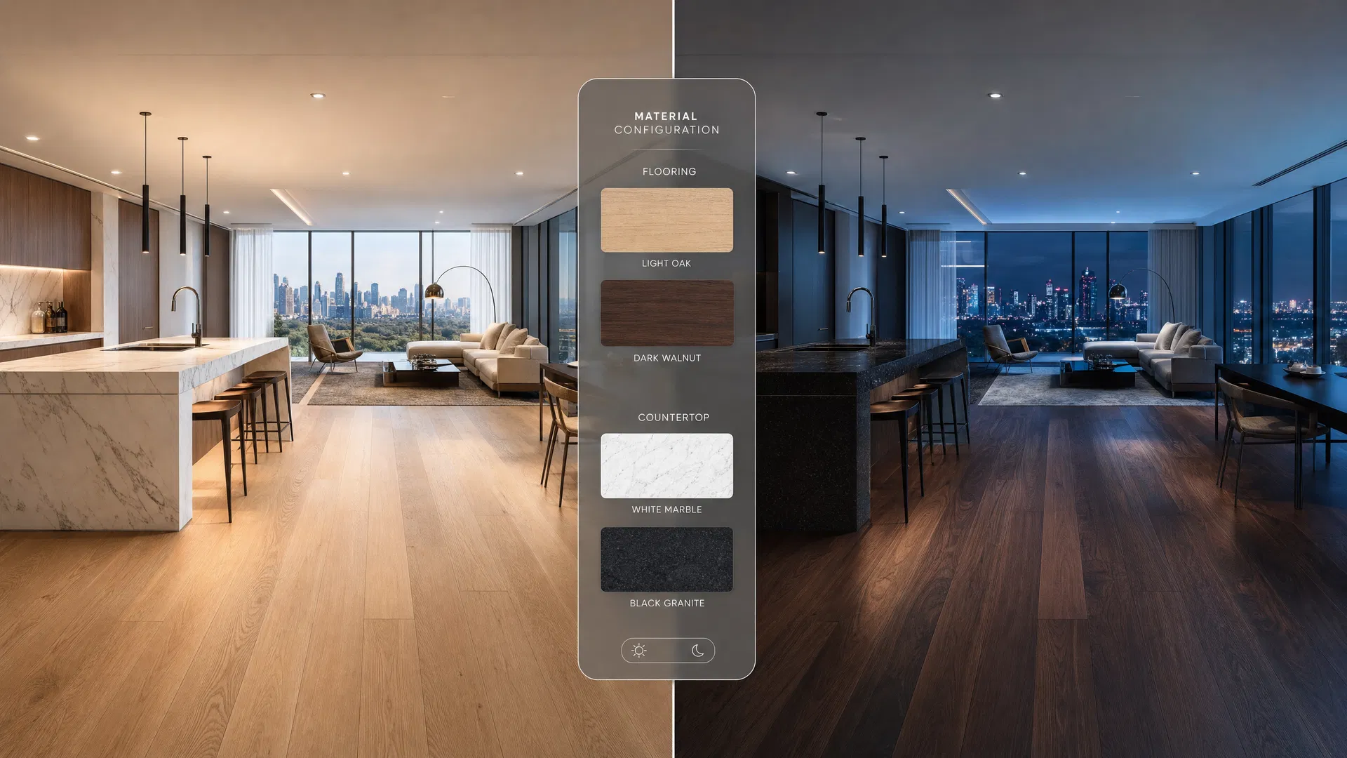 Material configurator