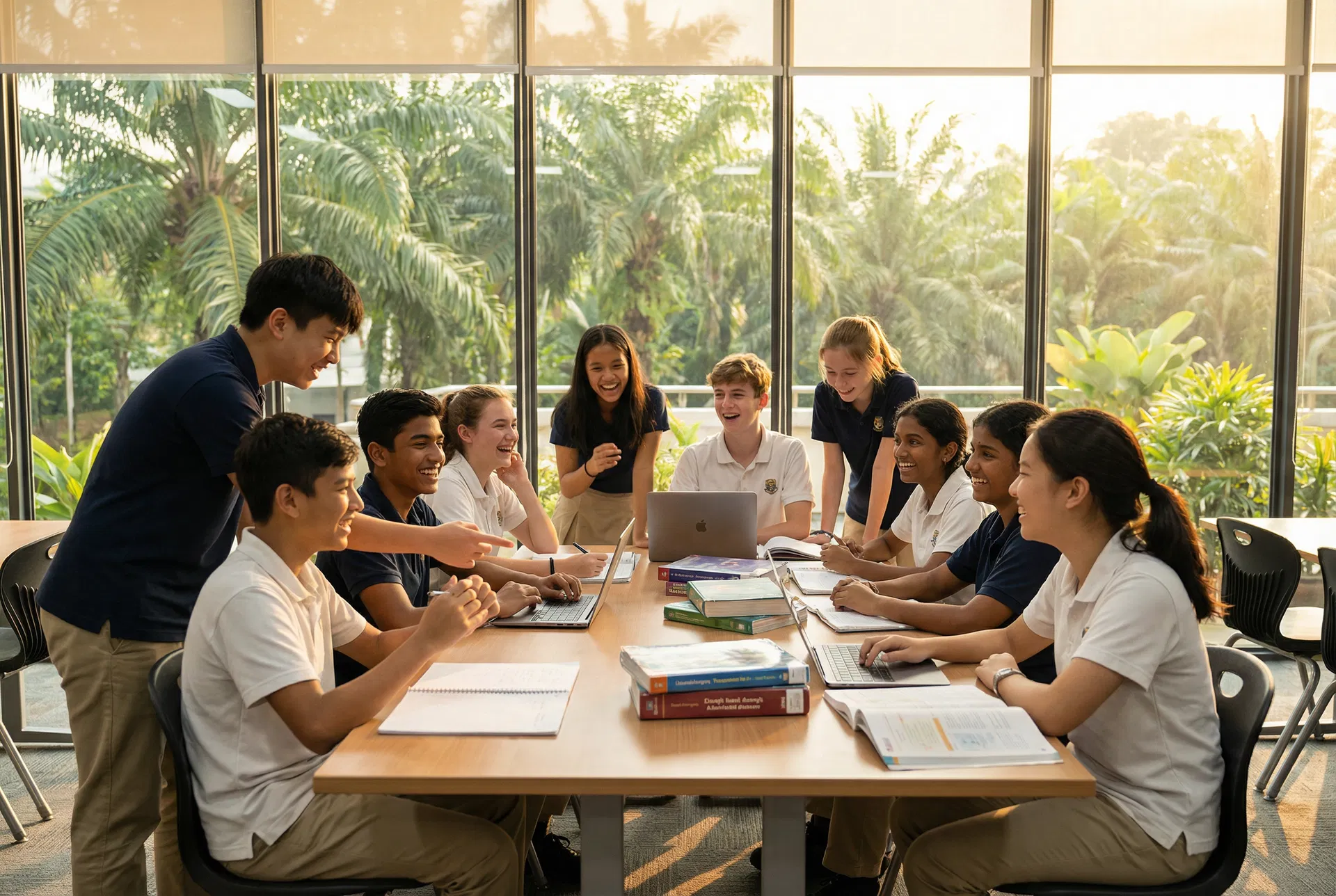 多元文化的國際學生