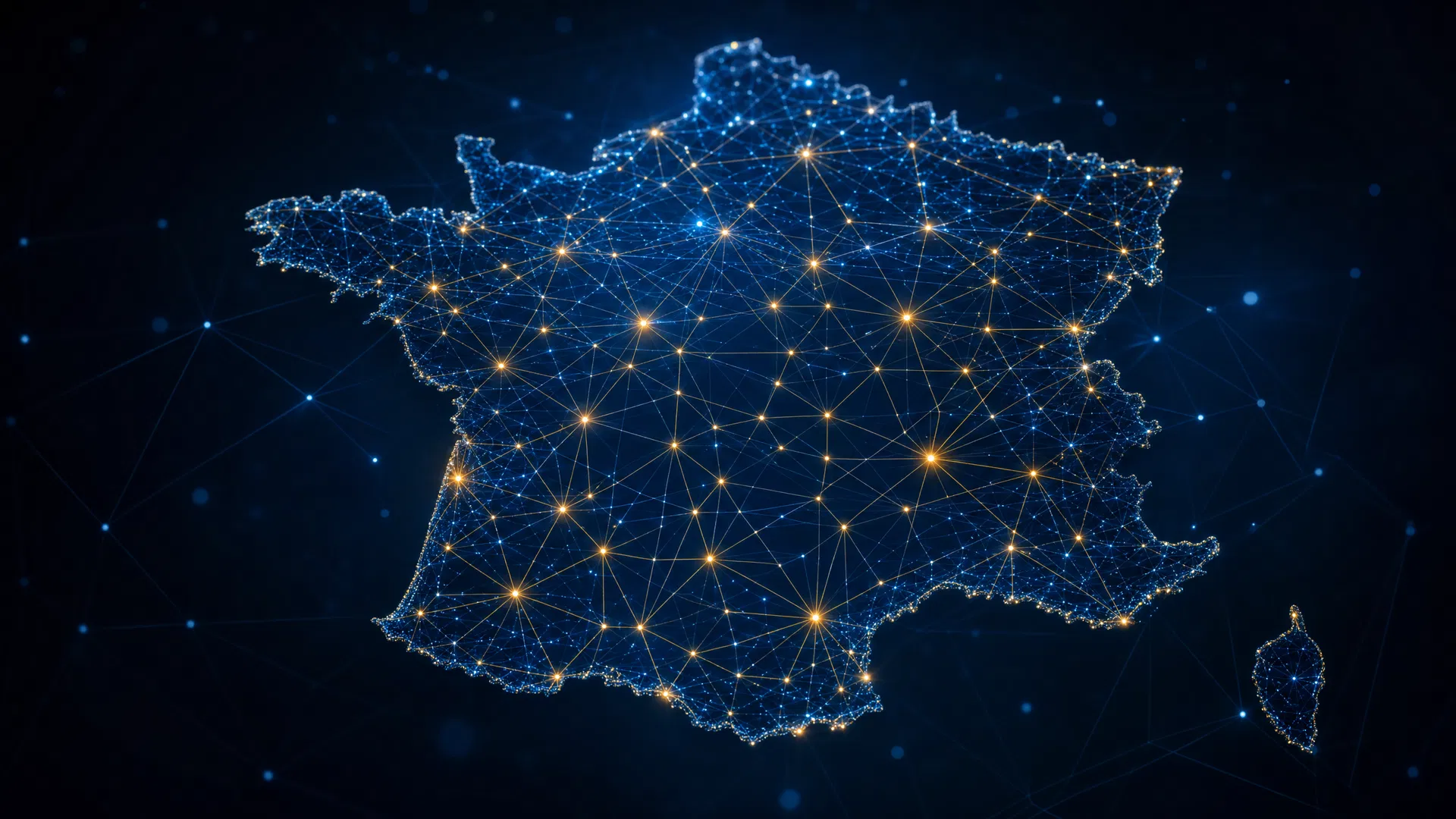 Carte du réseau Propreté en France