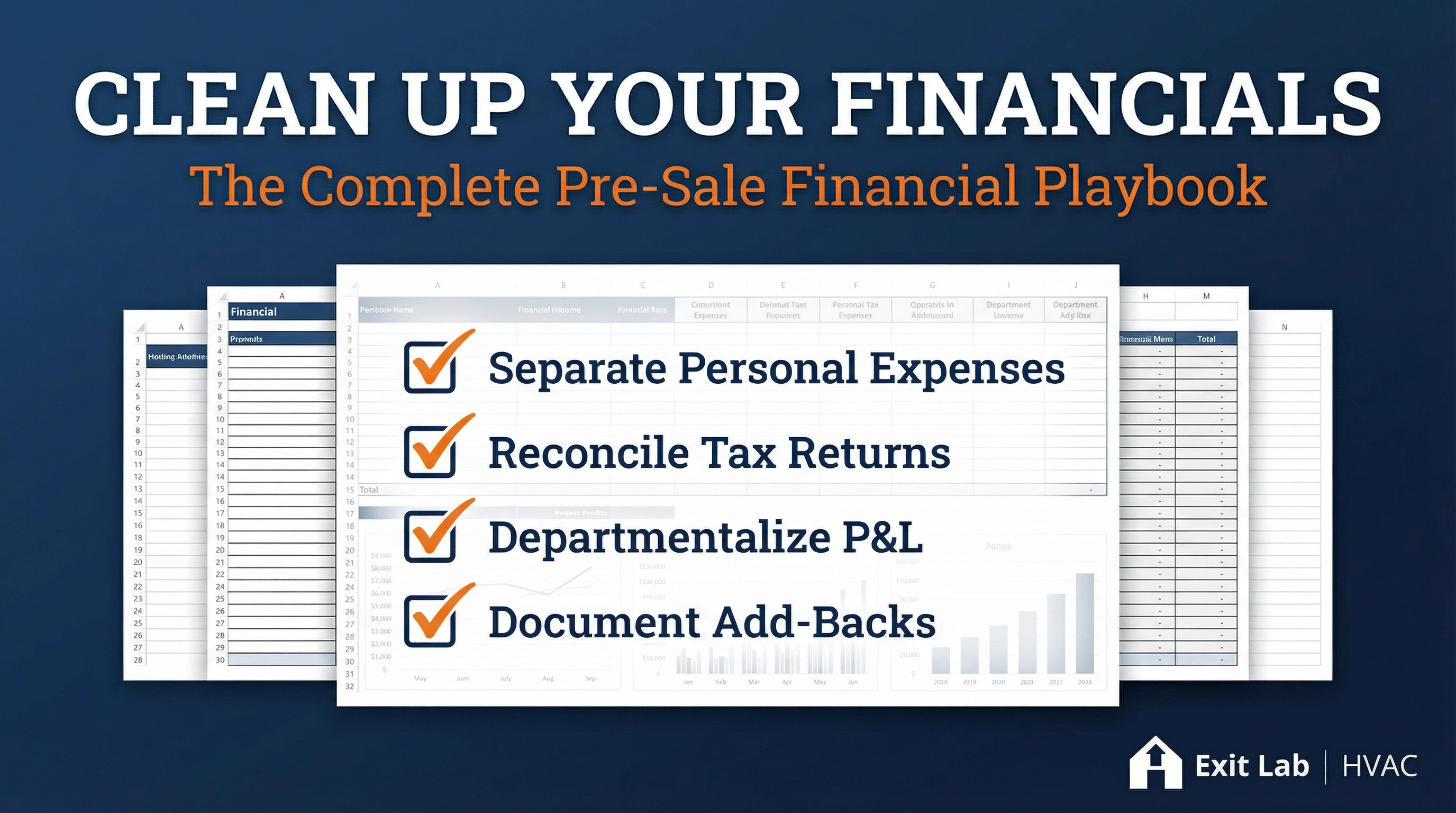How to Clean Up Your HVAC Financials Before Going to Market: The Complete Pre-Sale Financial Playbook