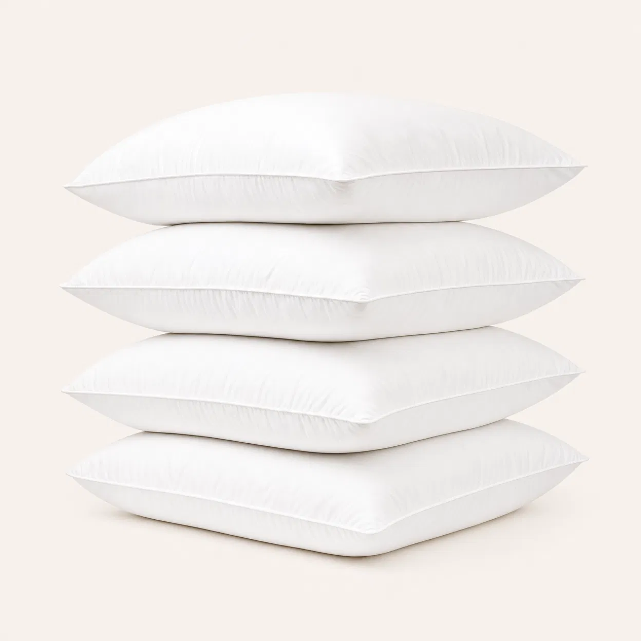 4 pillows