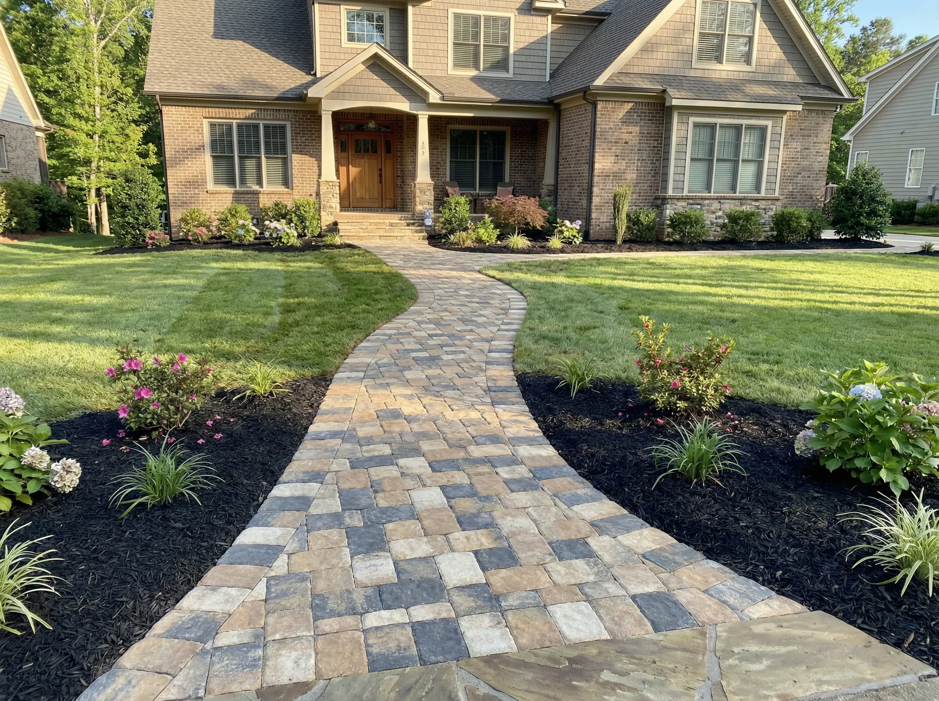 Paver Walkway Installation