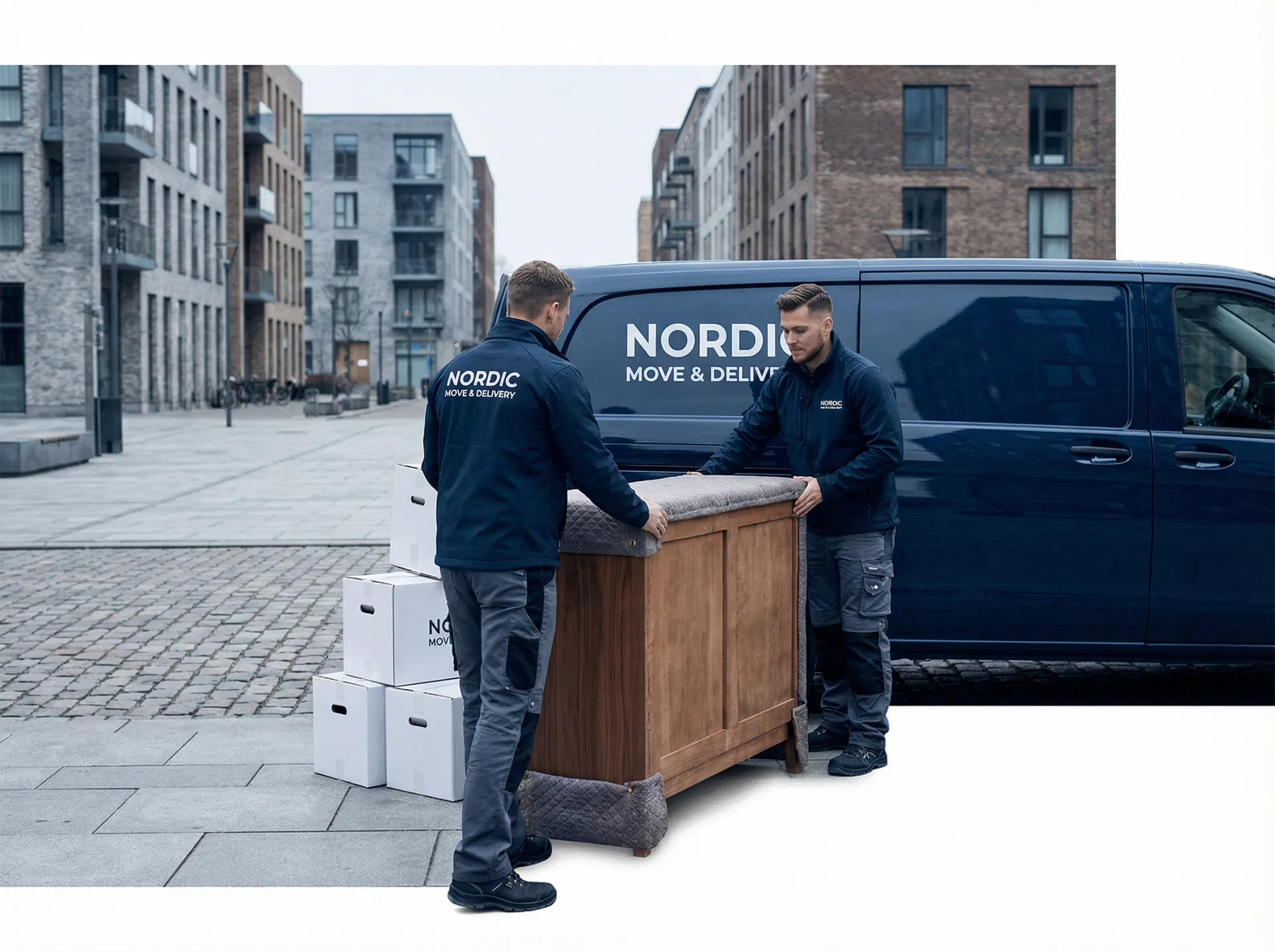 Professionel flytteservice og levering