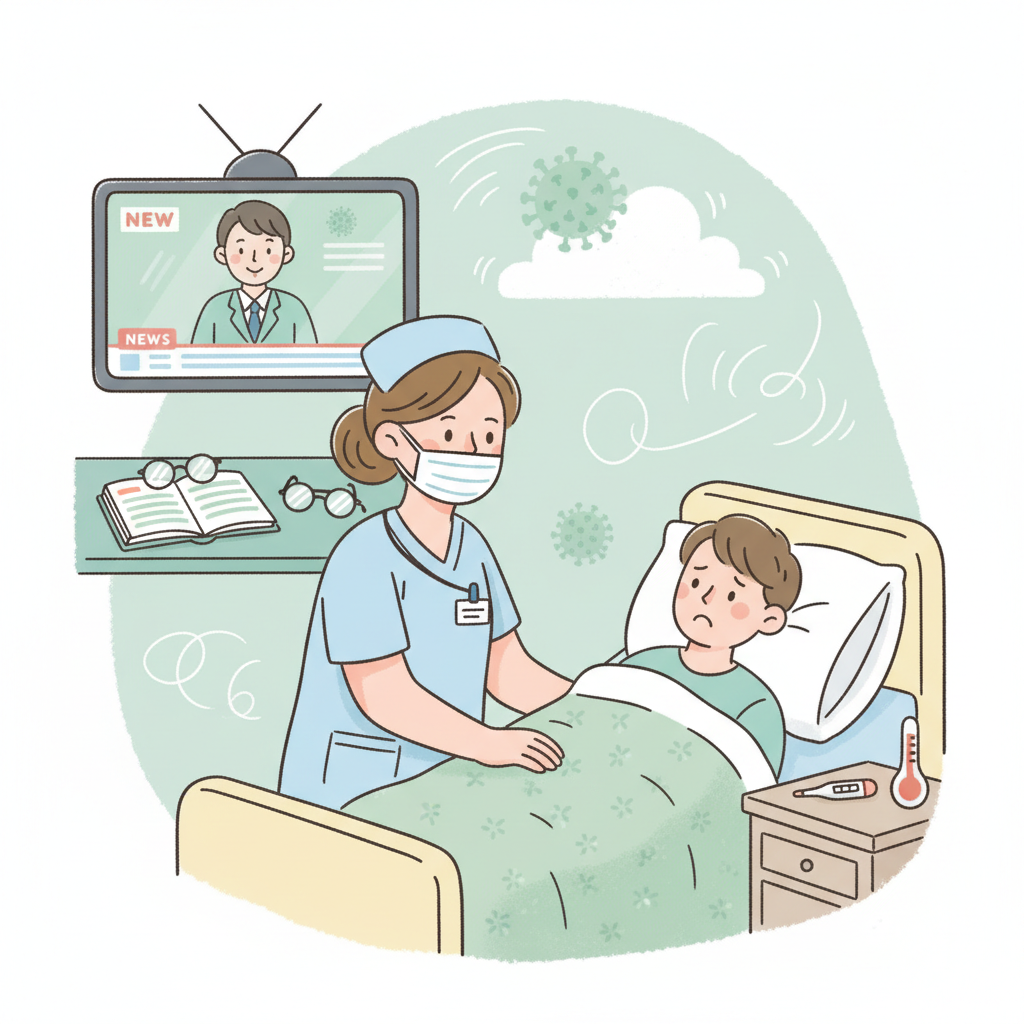 インフルエンザ報道から学ぶ!患者の不安に寄り添う看護の視点