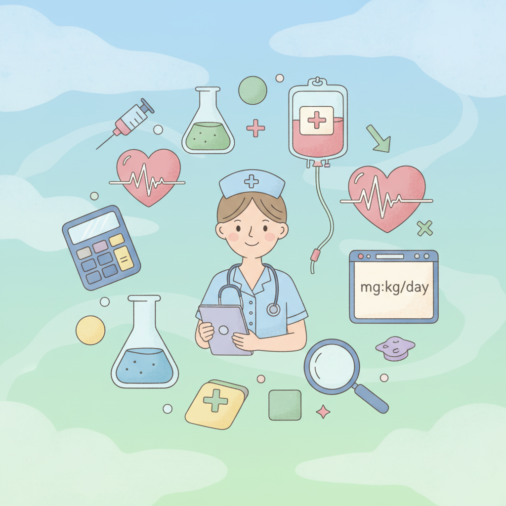 新人看護師のための医療計算・数学のポイント