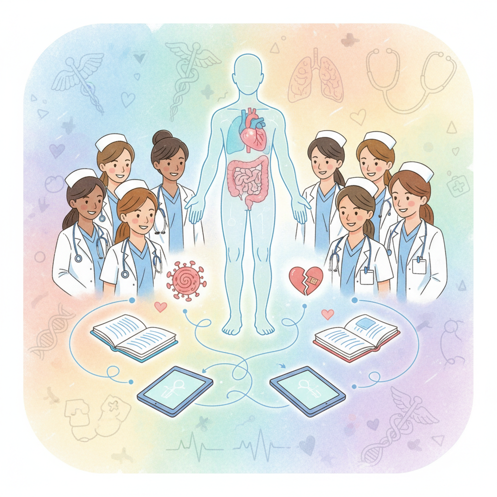 新人看護師が知っておきたい『解剖生理・疾患』学習のコツ