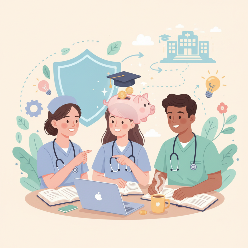看護学生向け奨学金活用術〜未来の自分を支える資金計画のポイント