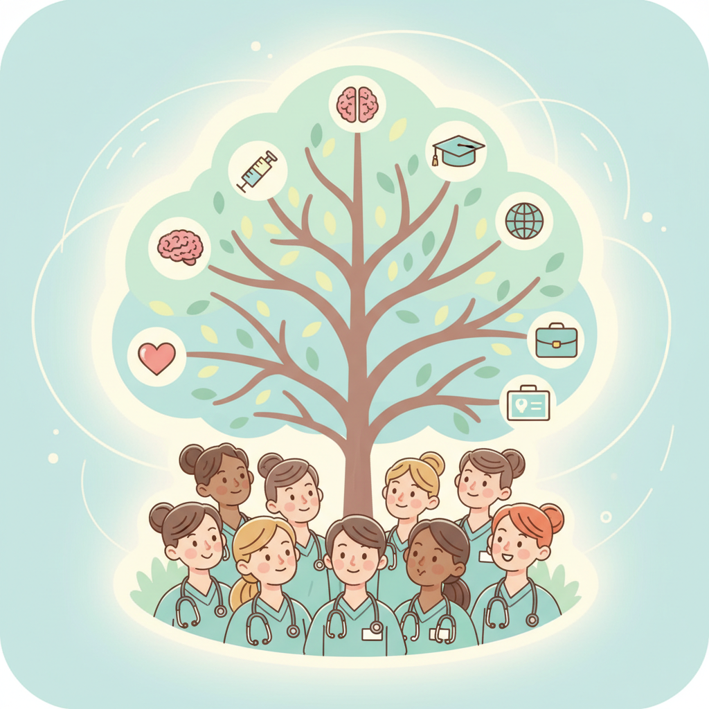 新人看護師が知っておきたいキャリアパスの多様性とそのポイント