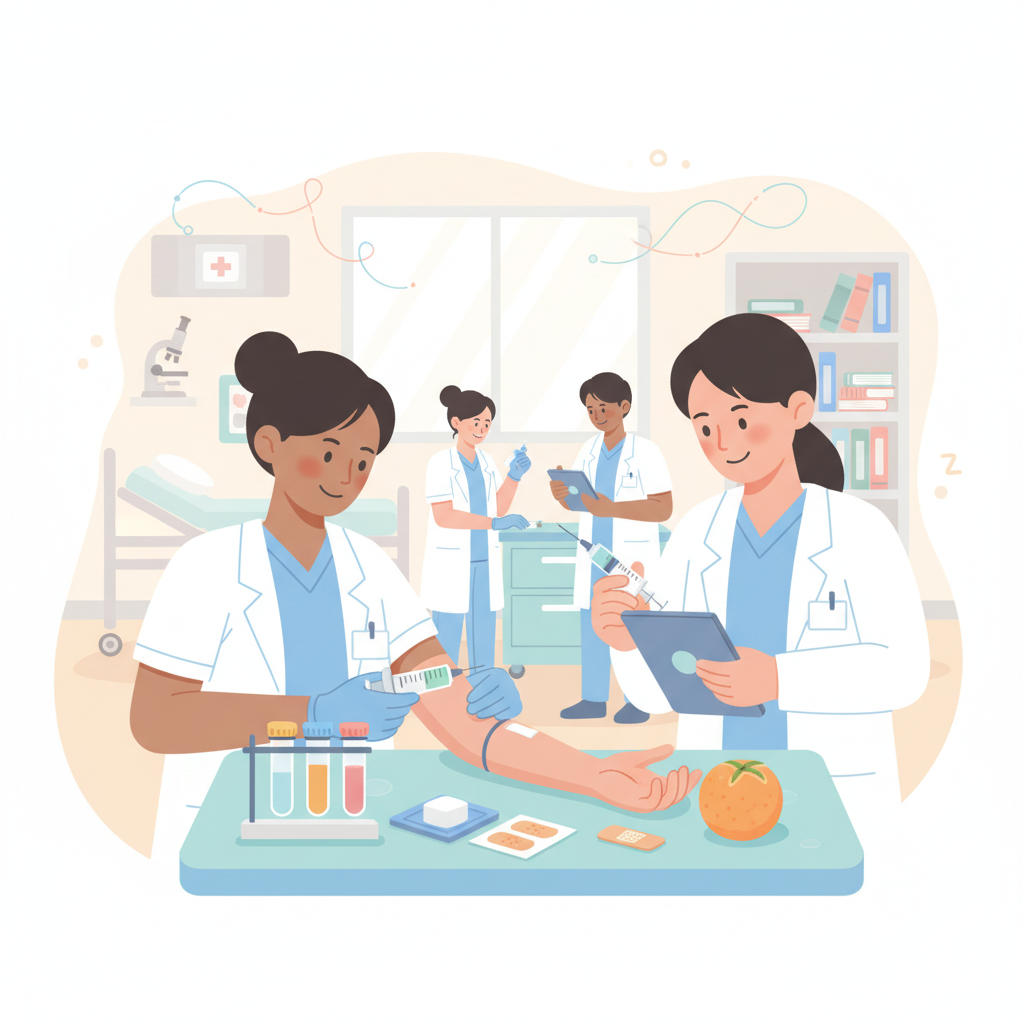 看護学生必見！注射・採血の基本手技と安全管理を完全マスター