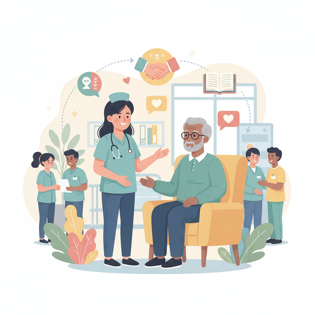 看護実習のコミュニケーション完全ガイド-患者さんの心を開く技術と困ったときの対処法