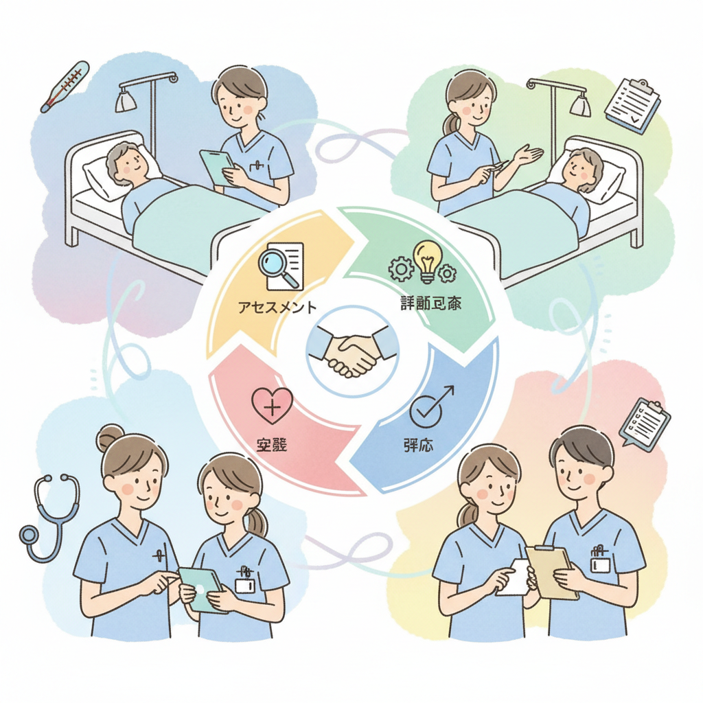 看護過程の展開を完全マスター！事例で学ぶアセスメントと計画立案