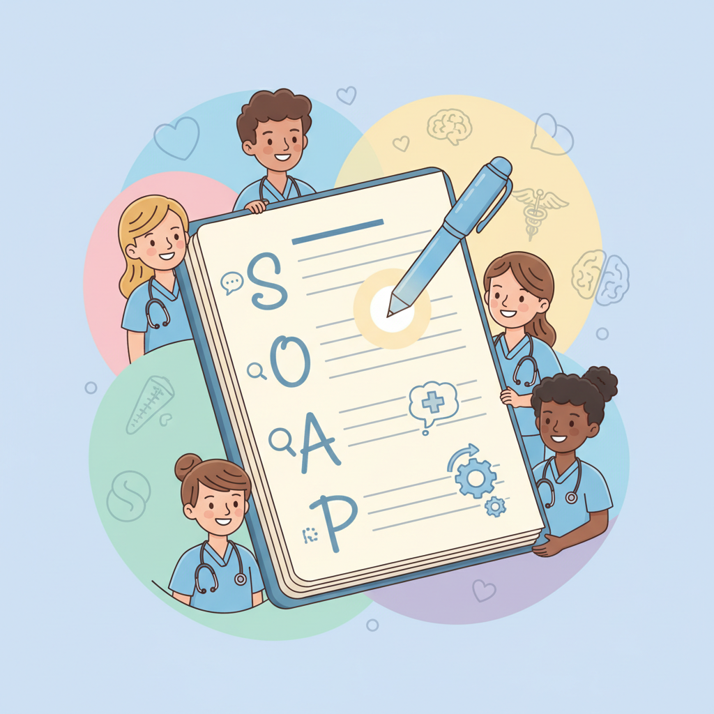 看護記録が劇的に変わる！SOAPの書き方完全ガイド