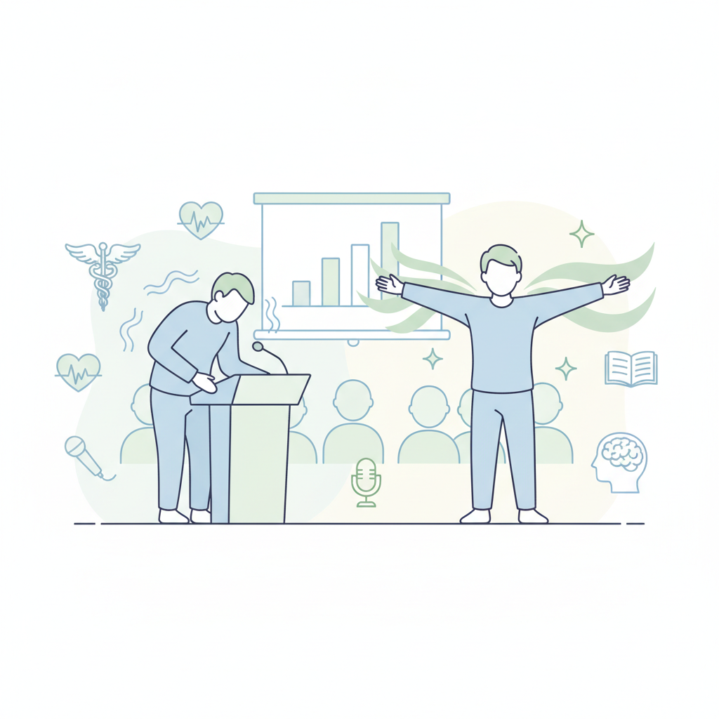 【実習対策】カンファレンス発表の緊張を自信に変える！準備と成功のコツ