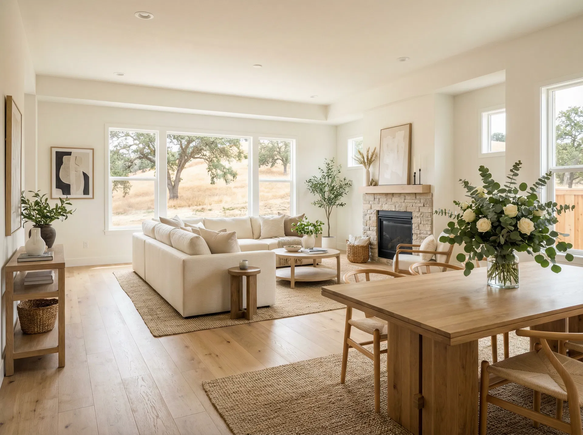 Beautifully staged home ready to sell