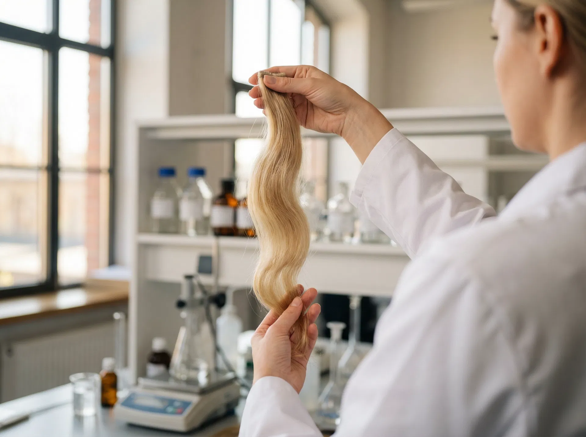 Quality control inspection at RemyPatra Warsaw laboratory