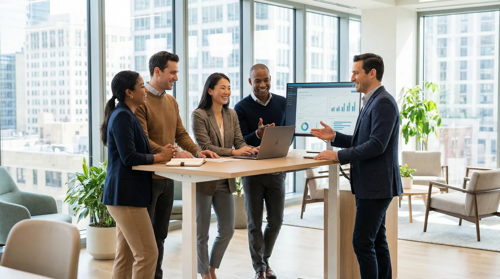 VerifAI team at headquarters