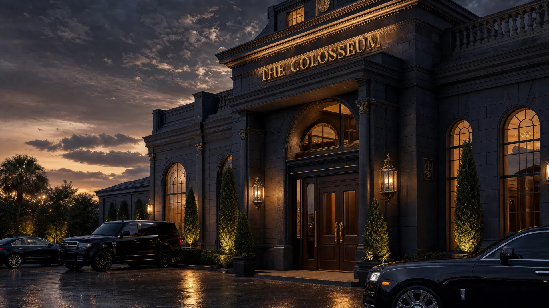 The Colosseum Charleston — Luxury Private Members Club Exterior