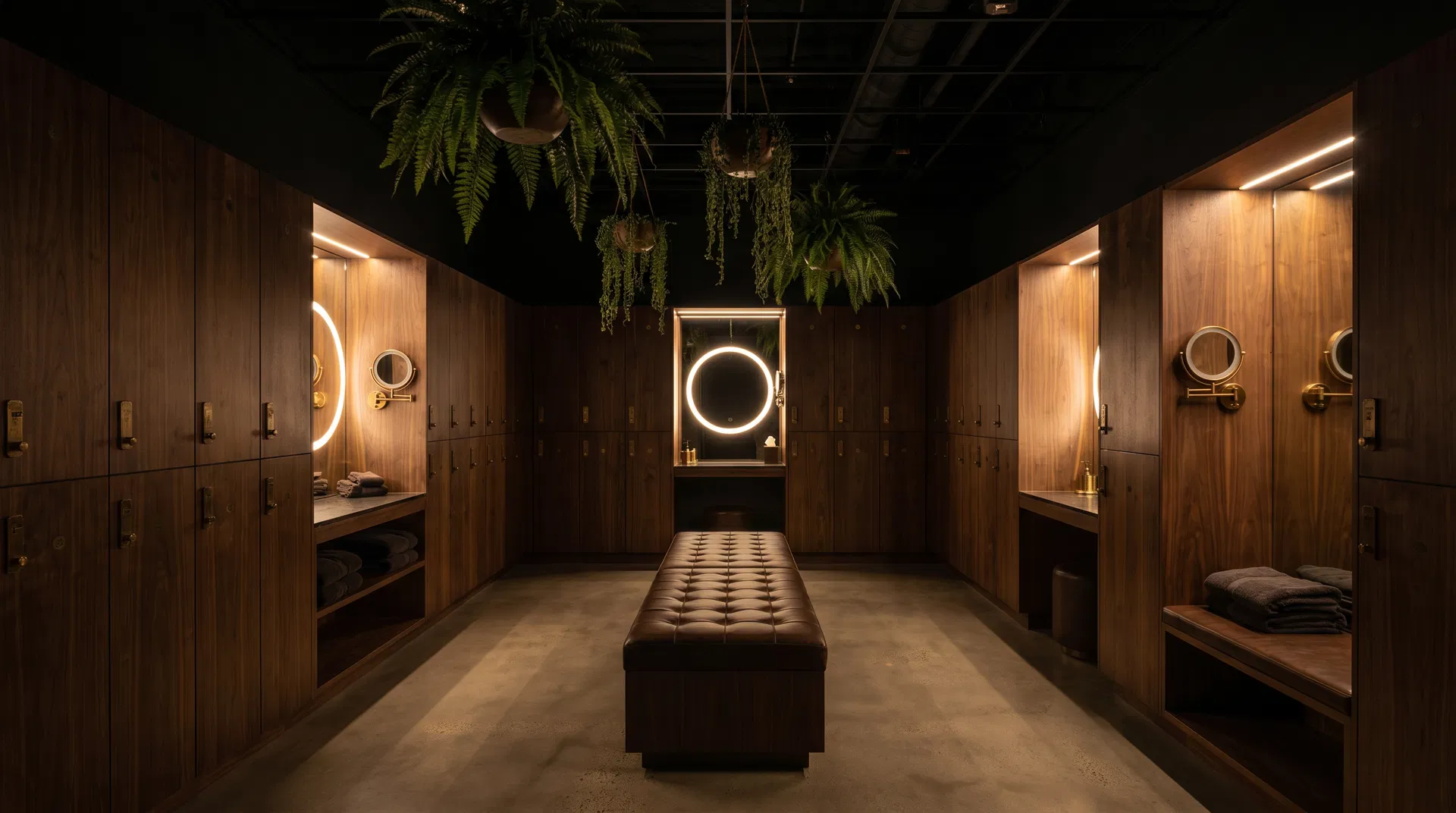 The Colosseum luxury locker rooms