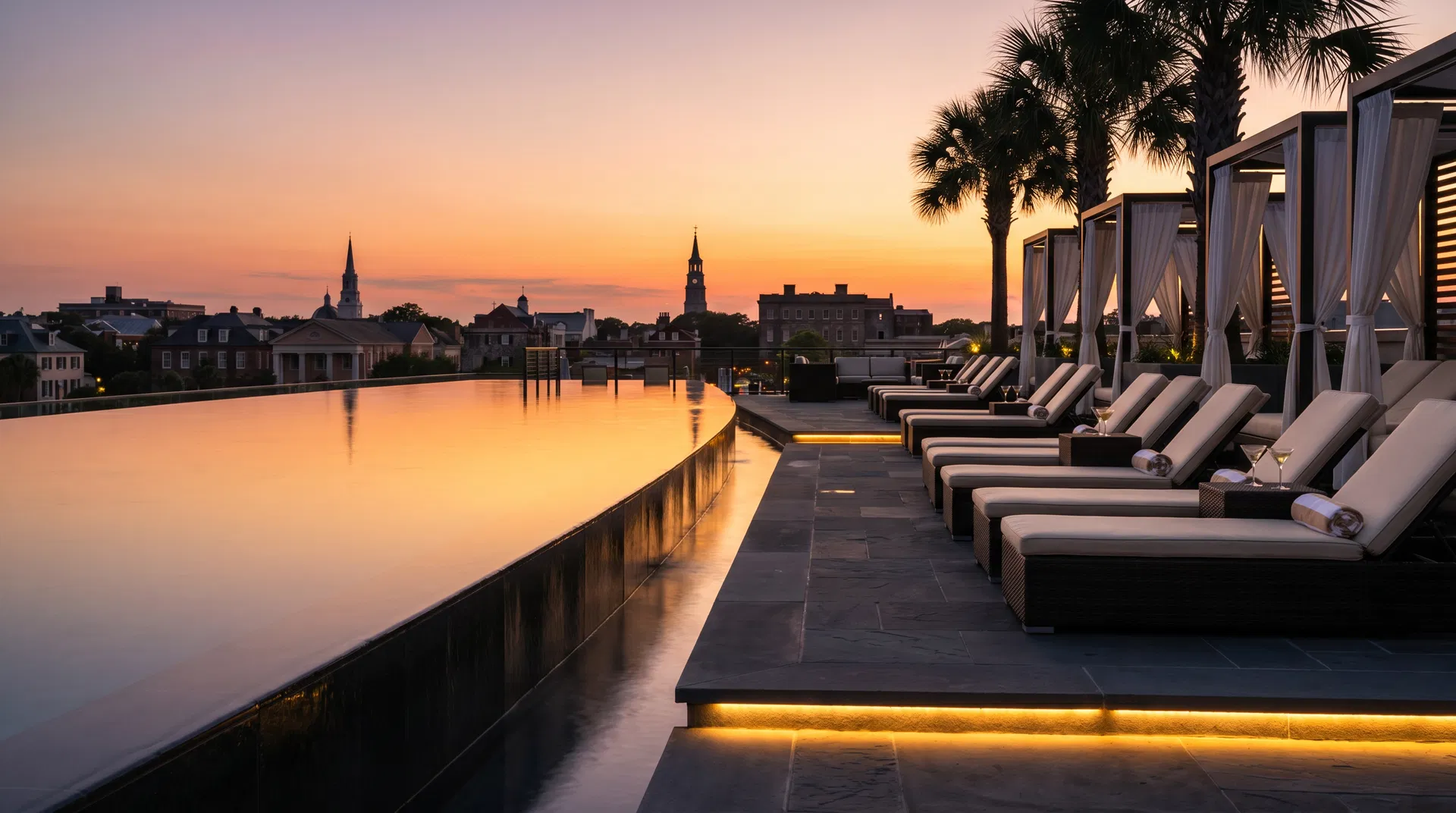 The Colosseum Rooftop Pool & Lounge — Charleston, SC